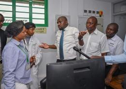 File image of CS Kipchumba Murkomen at NTSA headquarters.